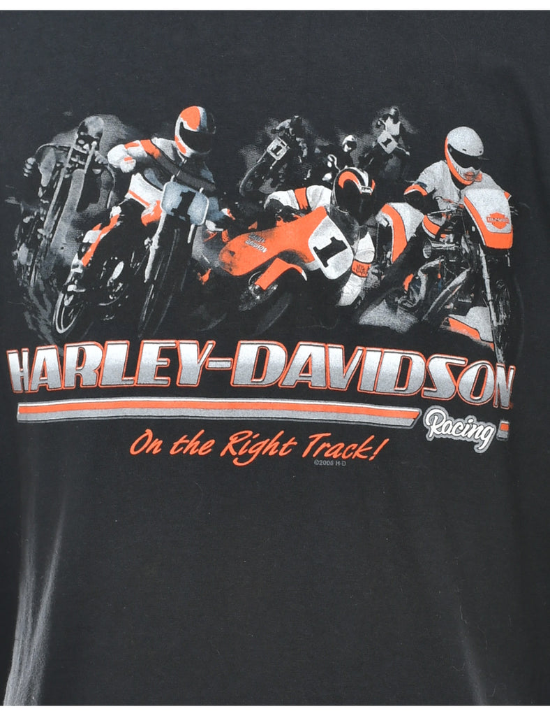 Harley Davidson Printed T-shirt - XL