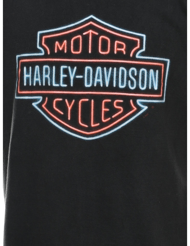 Harley Davidson Printed T-shirt - L