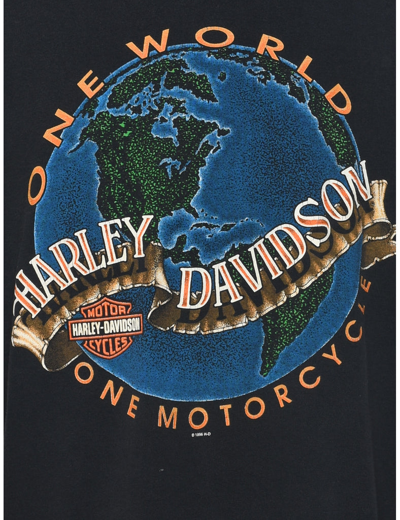 Harley Davidson Printed T-shirt - XXL