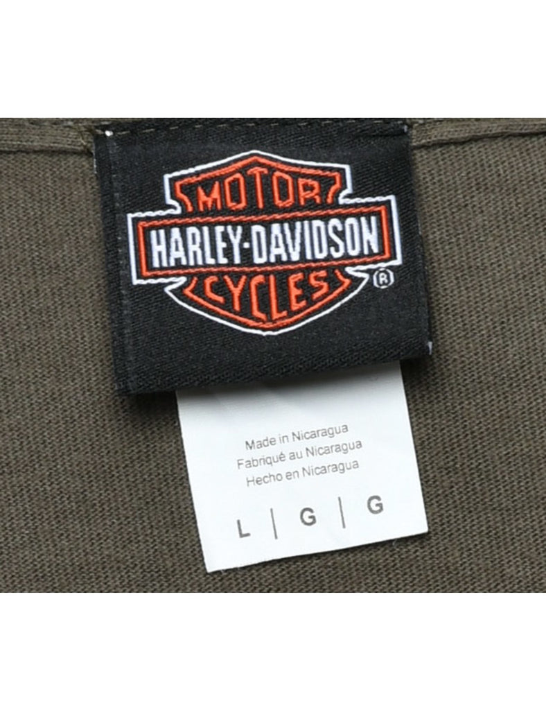 Harley Davidson Printed T-shirt - L