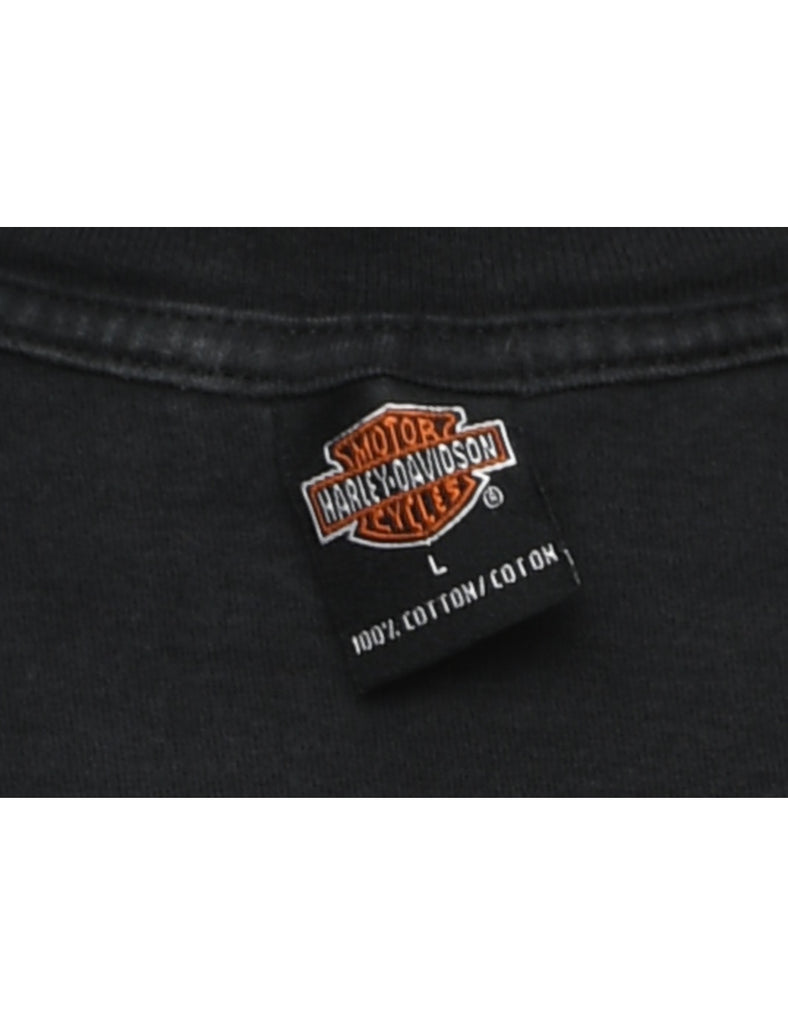 Harley Davidson Printed T-shirt - L
