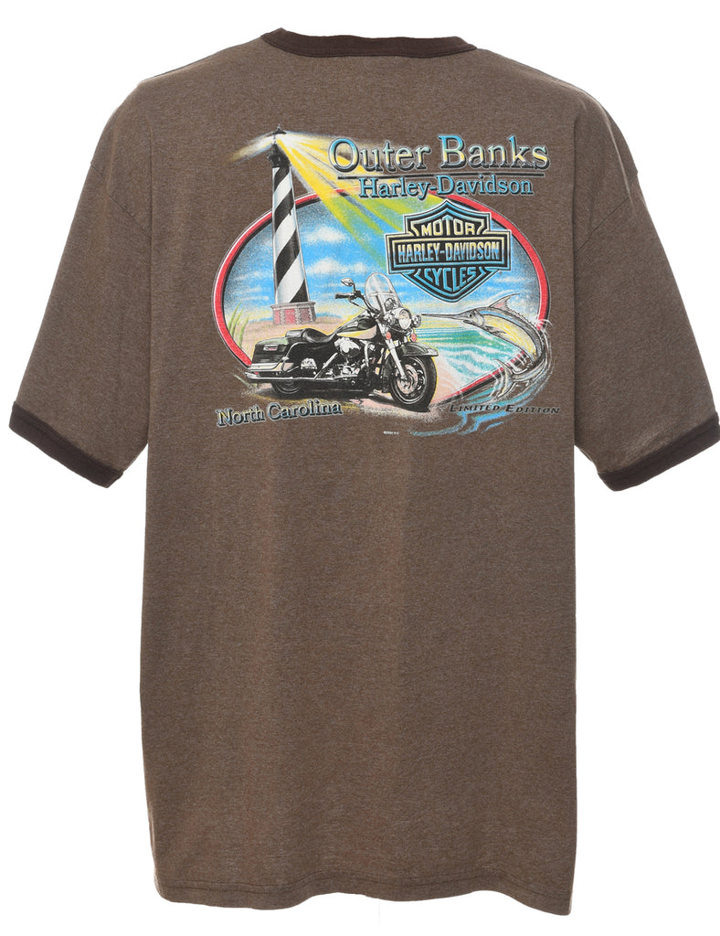 Harley Davidson Ringer T-shirt - XL