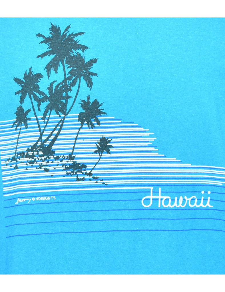 Hawaii Printed T-shirt - L