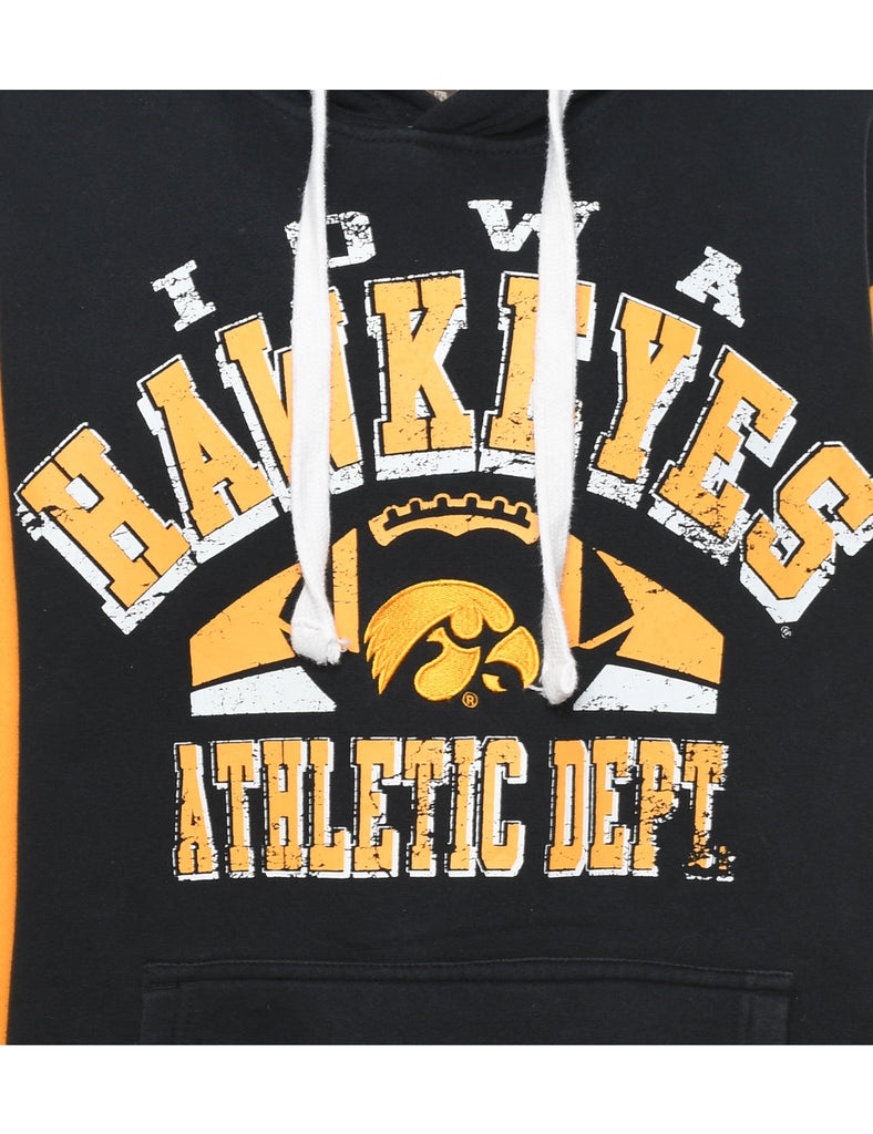 Hawkeyes Printed Hoodie - L