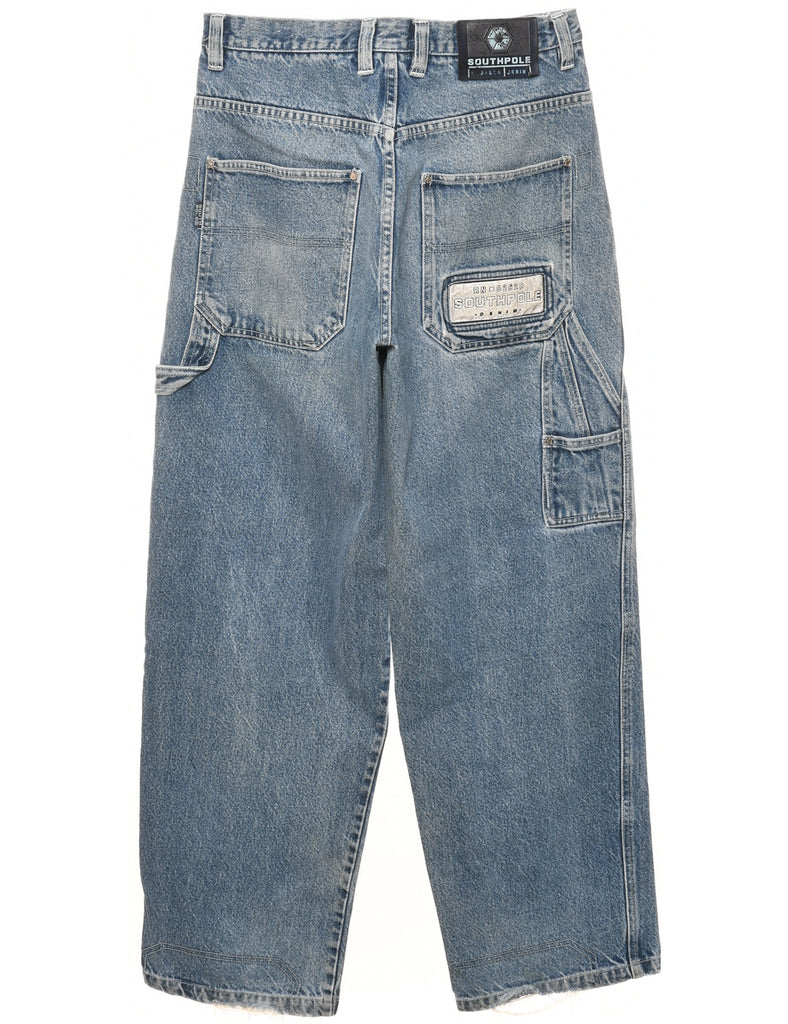 High Waist Baggy Jeans - W32 L32