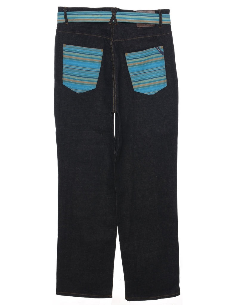 High Waist Tapered Jeans - W34 L34