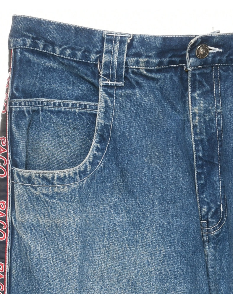 High Waist Tapered Jeans - W34 L33