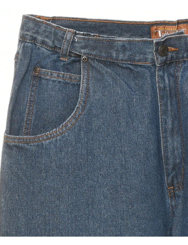 High Waist Tapered Jeans - W34 L28
