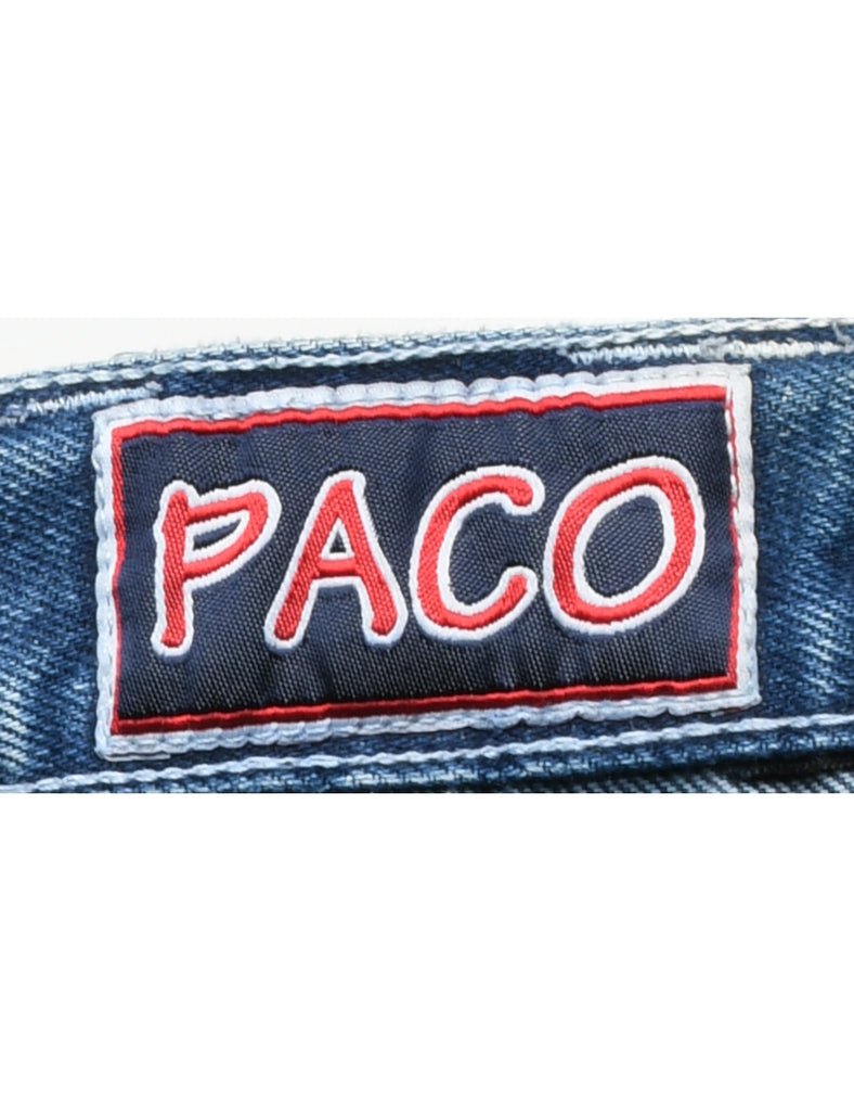 High Waist Tapered Jeans - W34 L33