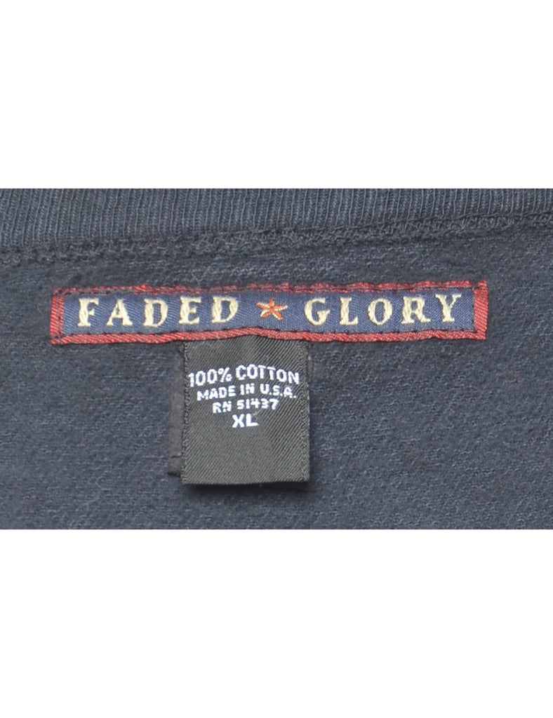 Hockey Printed Sweatshirt - XL