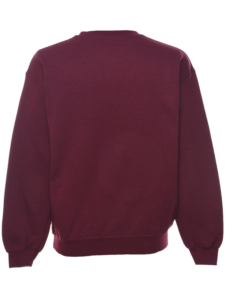 Hogwarts Alumni Printed Sweatshirt - M