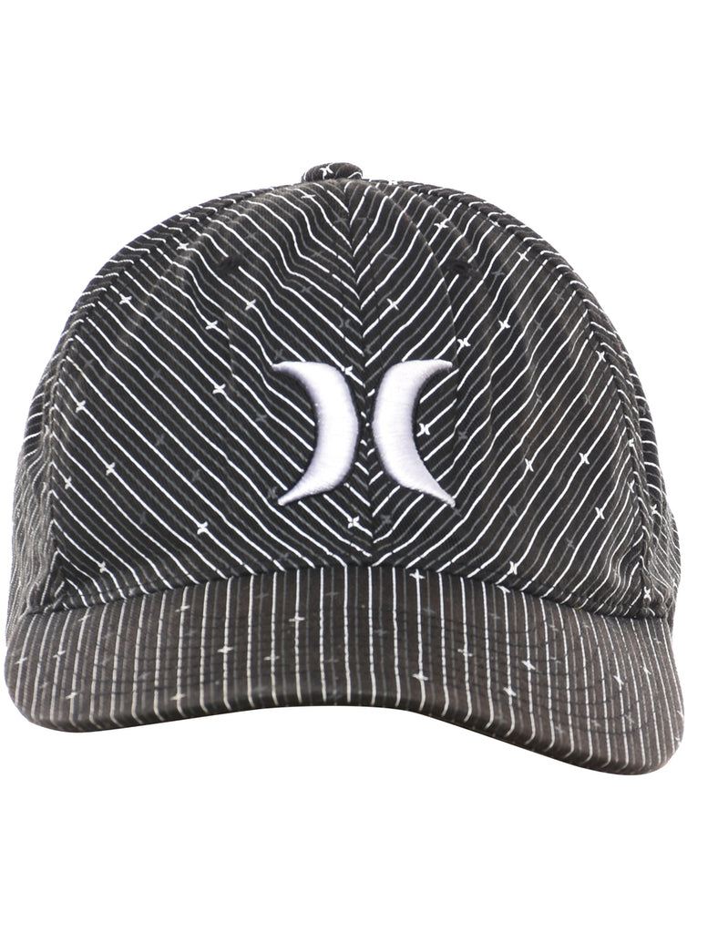 Hurley Striped Pattern Embroided Cap - XS