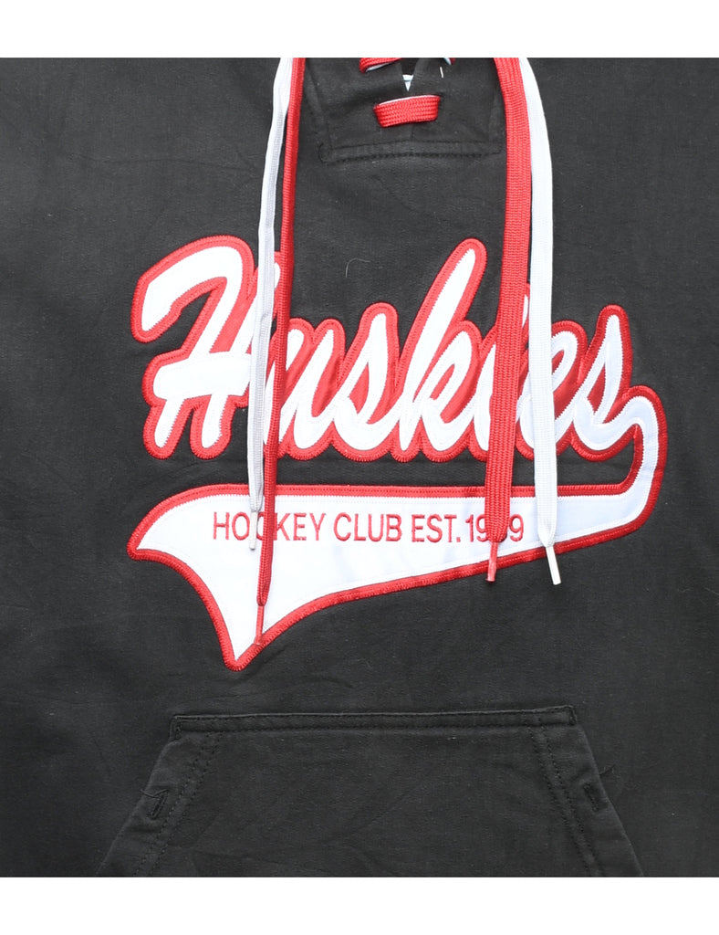 Huskers Printed Hoodie - XS
