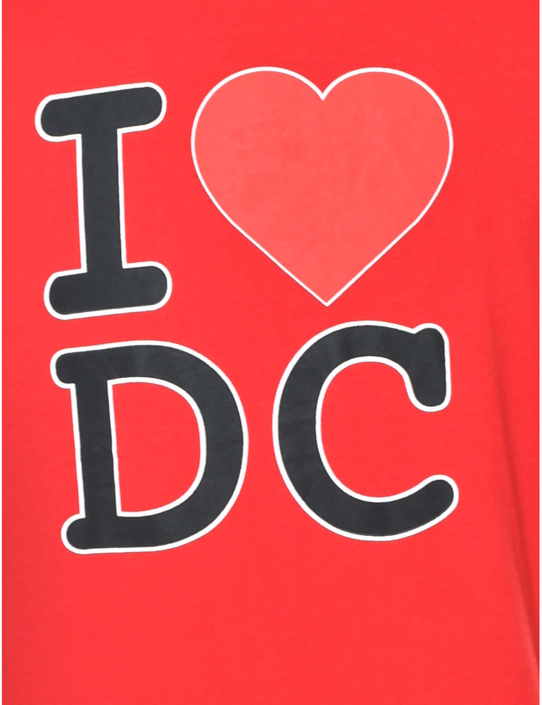 I love DC Printed T-shirt - L