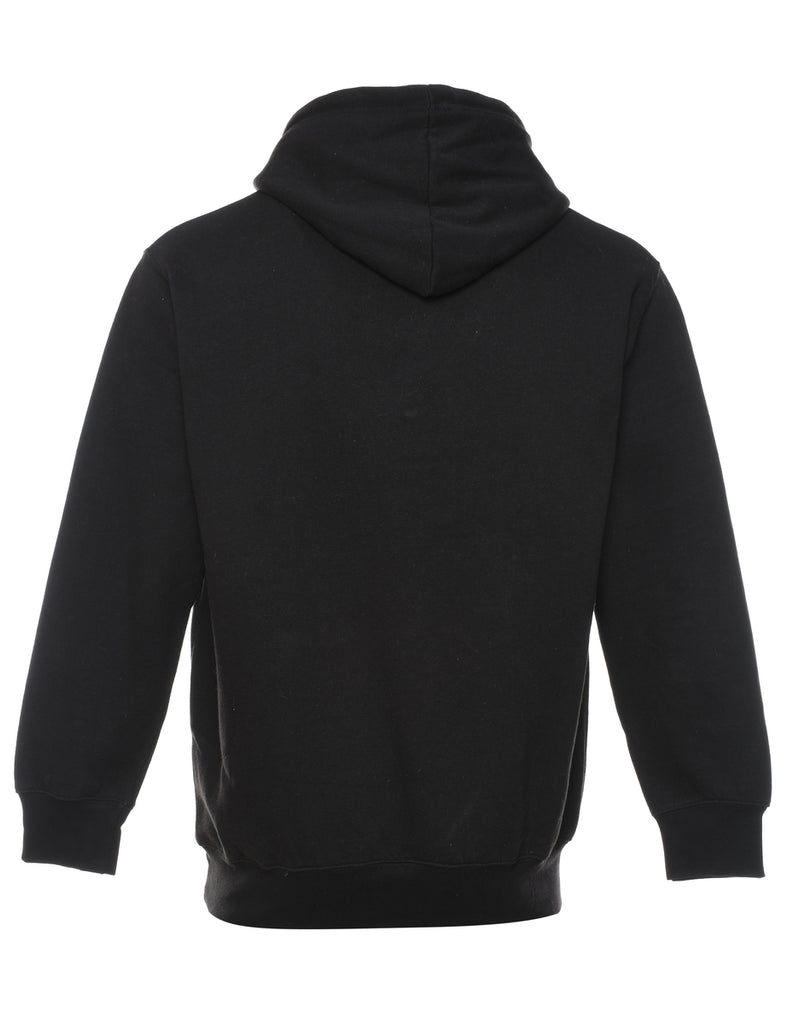 I Love NY Red & Black Printed Hoodie - M