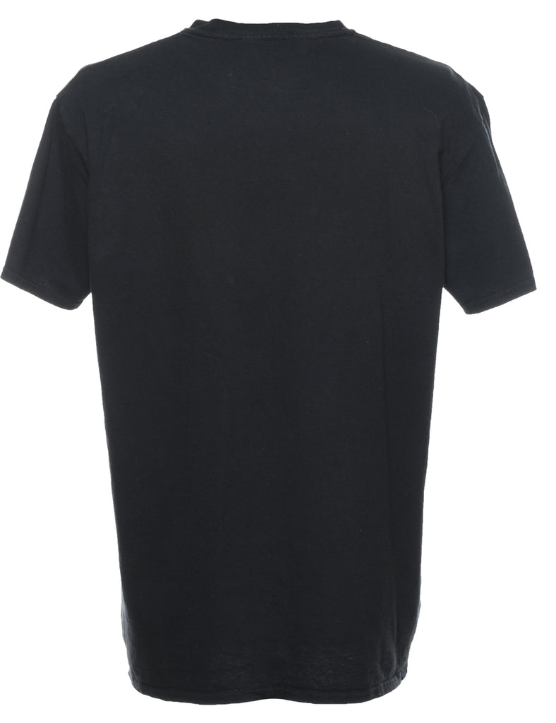 Ice Cube Printed Black 1990s T-shirt - XL
