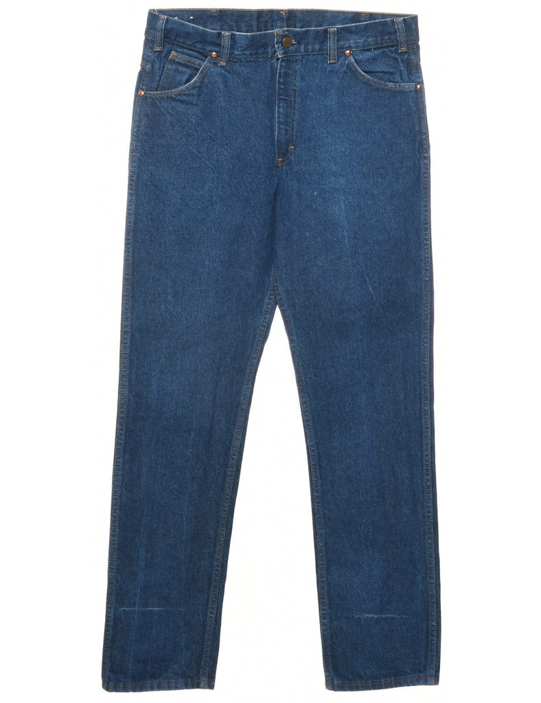 Indigo Straight Fit Jeans - W34 L34