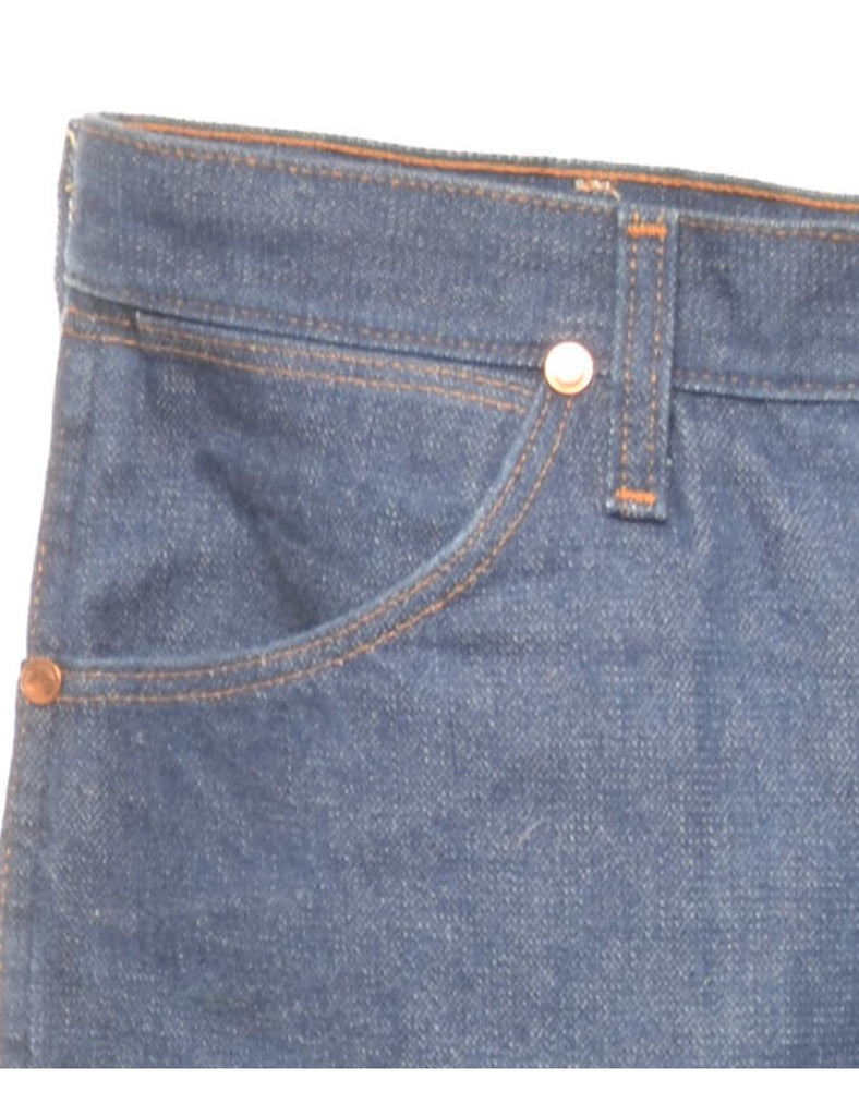 Indigo Wrangler Straight-Fit Jeans - W35 L33