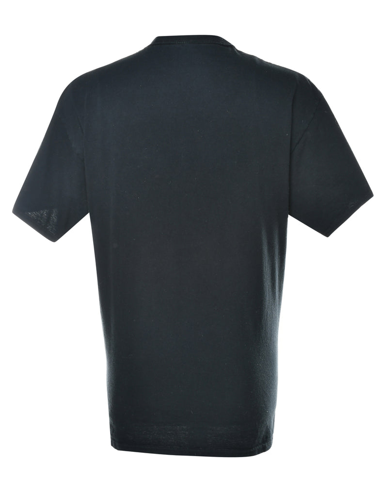 Ireland Black & Green Printed T-shirt - XL
