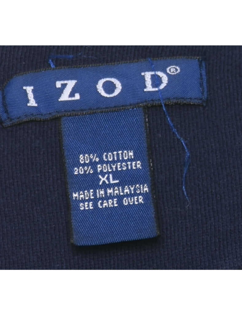 Izod Embroidered Sweatshirt - XL