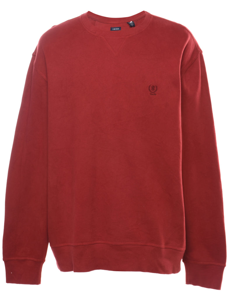 Izod Plain Sweatshirt - XL