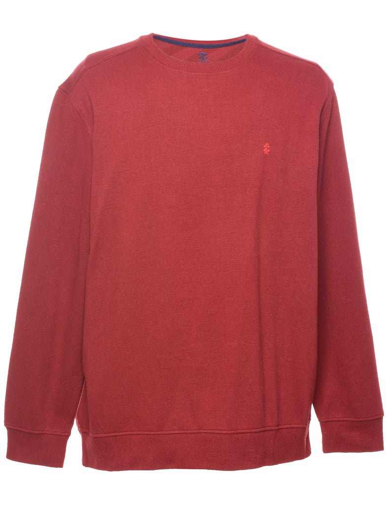 Izod Plain Sweatshirt - XL