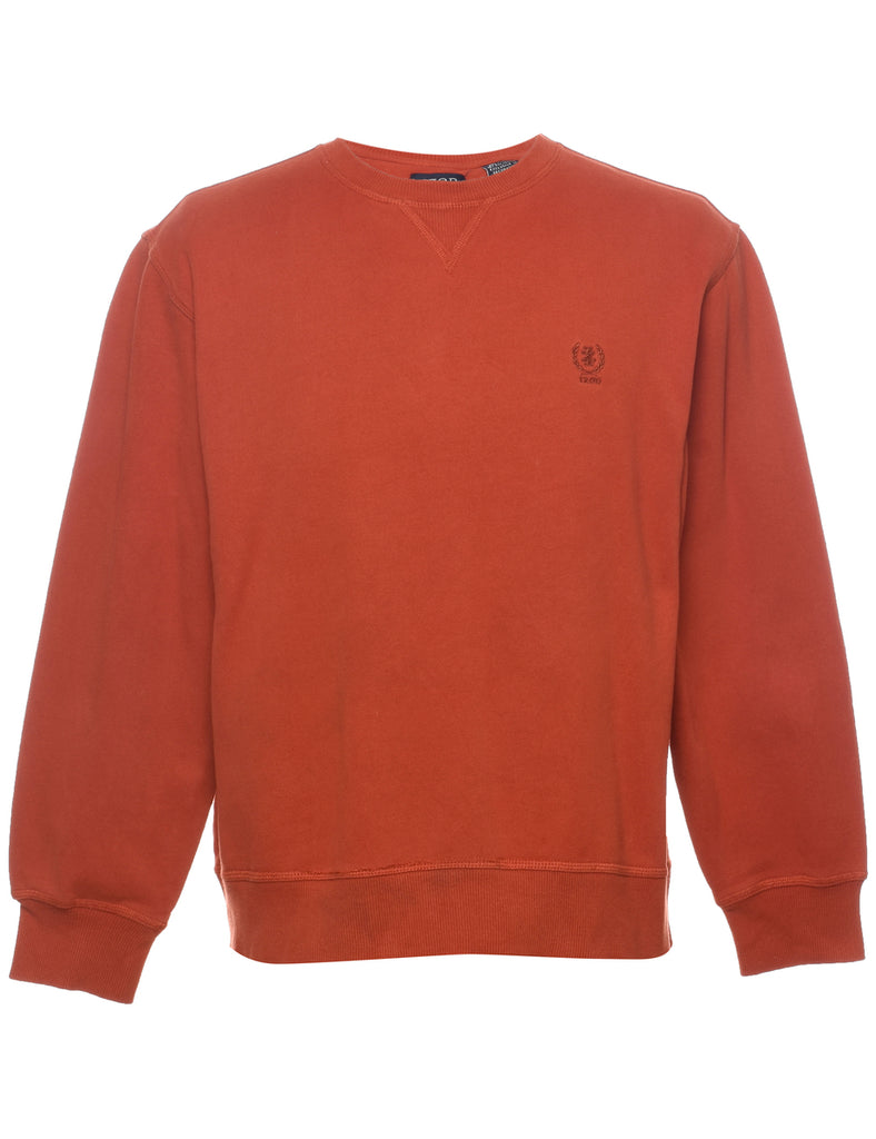 Izod Plain Sweatshirt - M