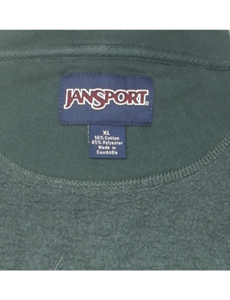 Jansport George Mason University Dad Embroidered Sweatshirt - XL