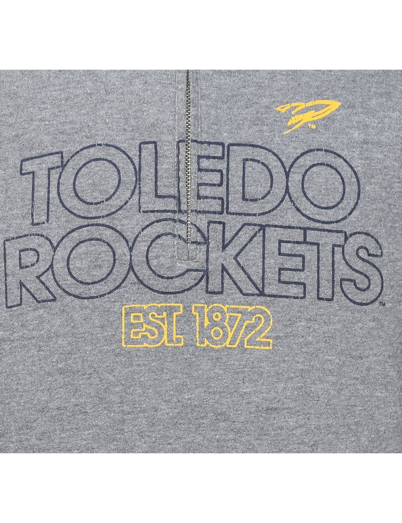 Jansport Toledo Rockies Printed Zip-Front Sweatshirt - M