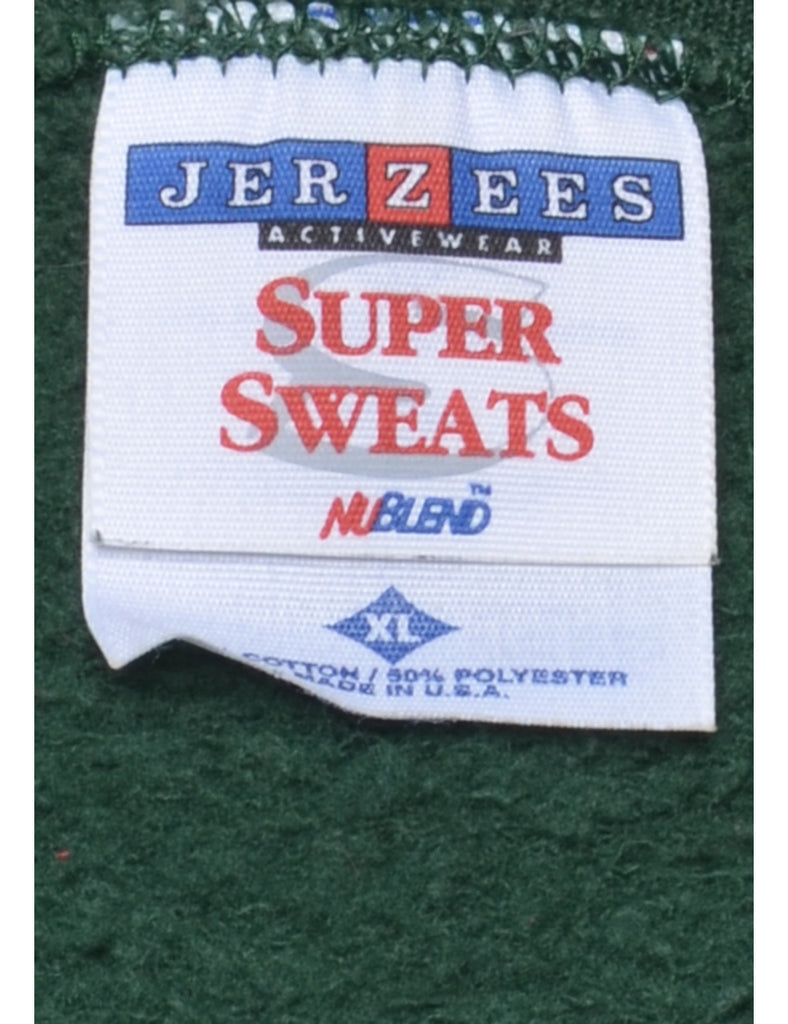 Jerzees Packers Green By Printed Sweatshirt - XL