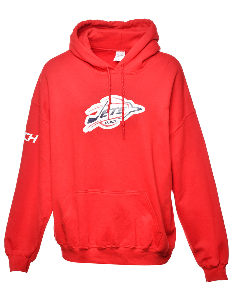 Jets Printed Hoodie - XL