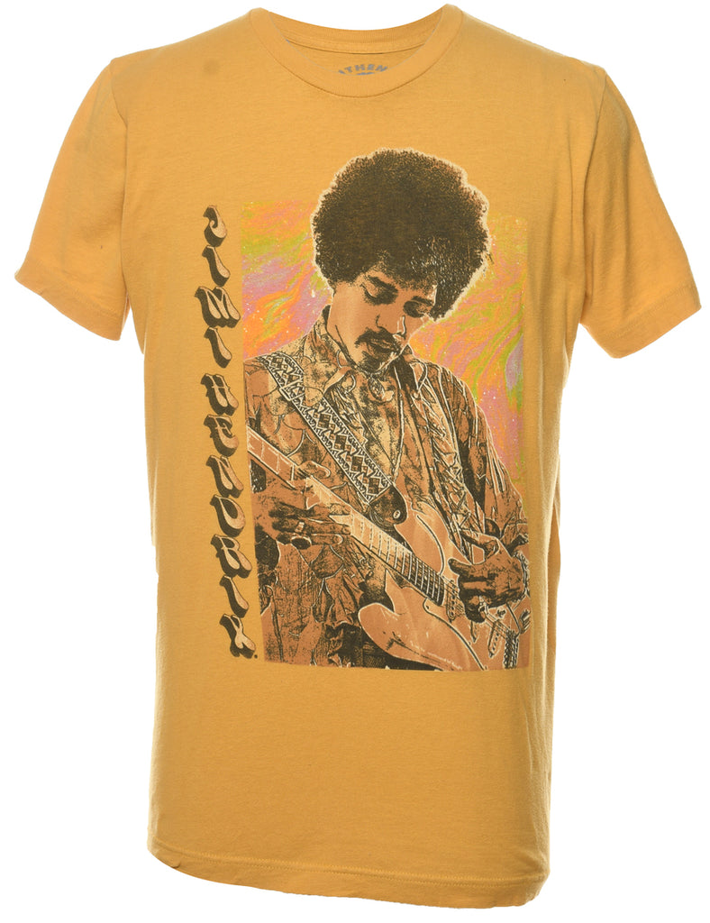 Jimi Hendrix Printed Band T-shirt - M
