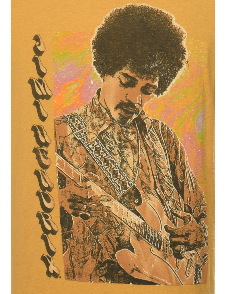 Jimi Hendrix Printed Band T-shirt - M