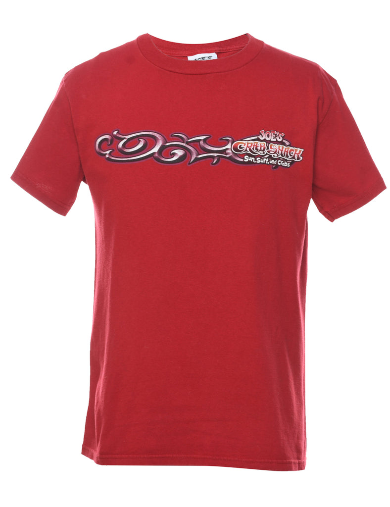 Joe's Crab Shack Printed T-shirt - S