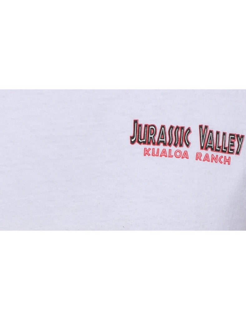 Jurassic Valley Kualoa Ranch Printed T-shirt - S
