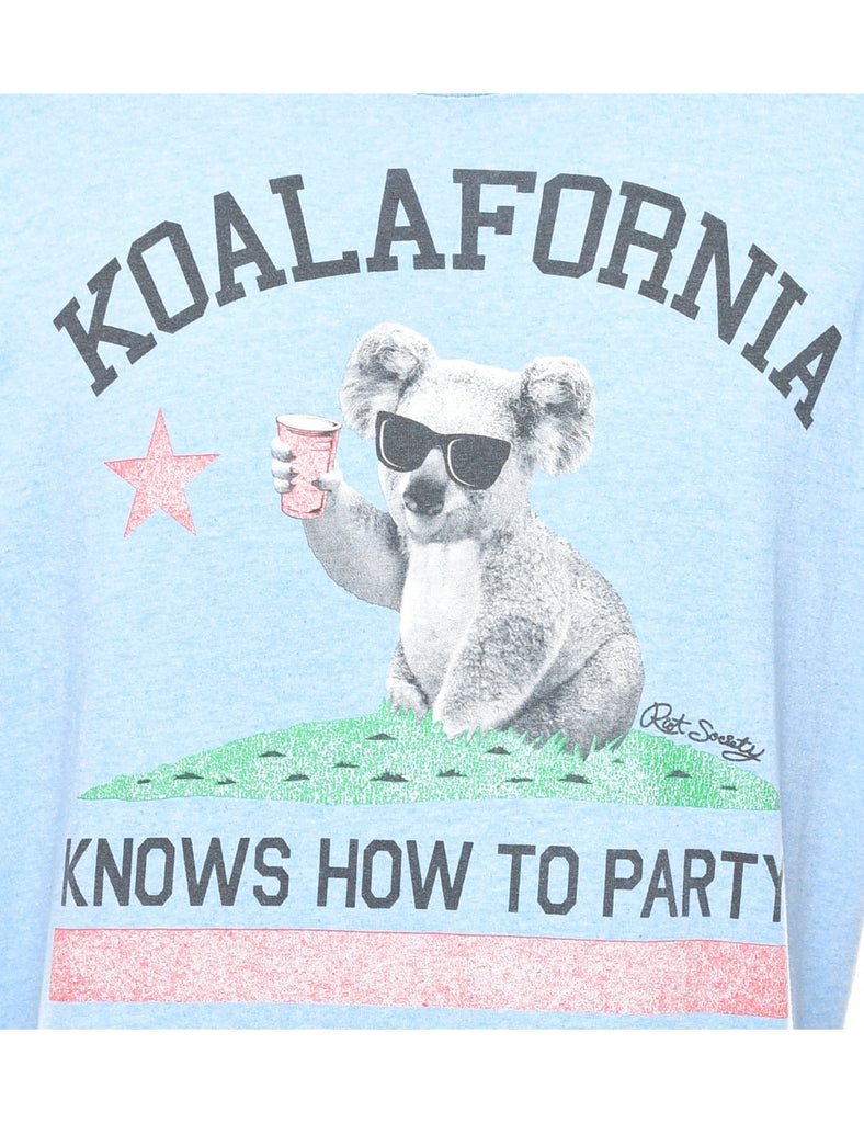Koalafornia Printed T-shirt - L