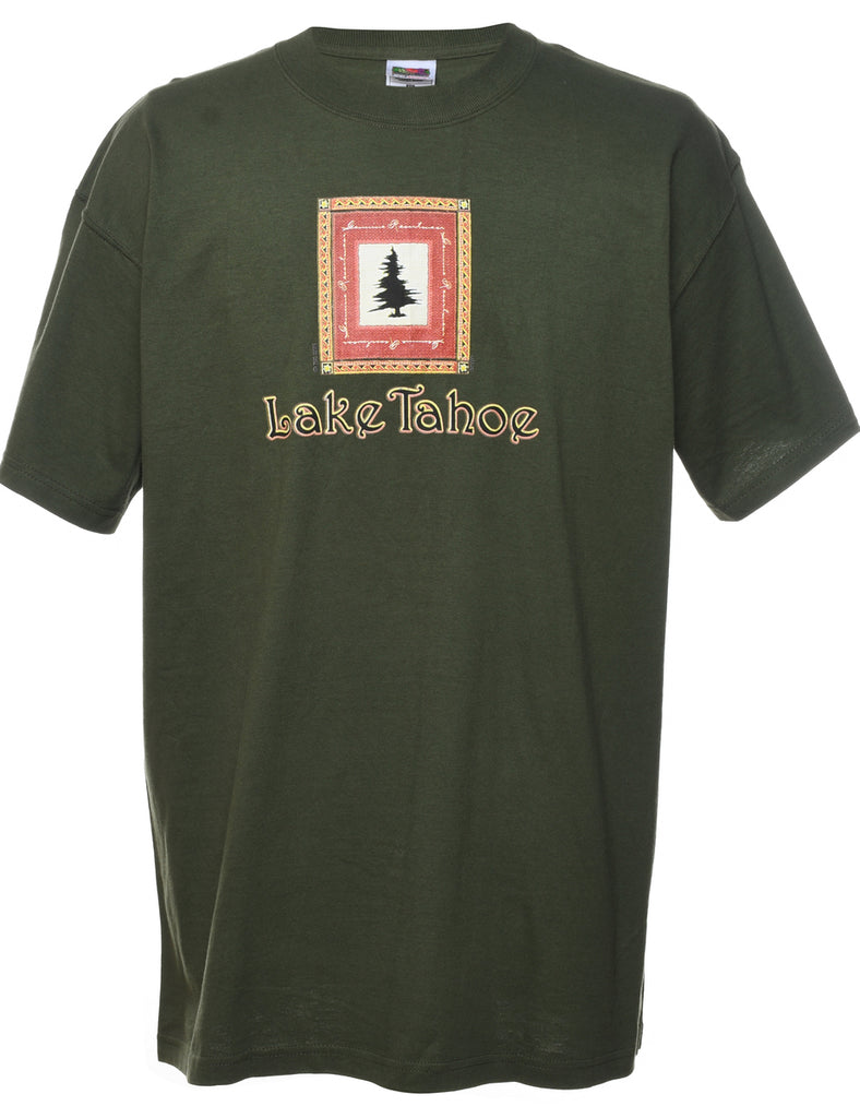 Lake Tahoe Printed T-shirt - XL