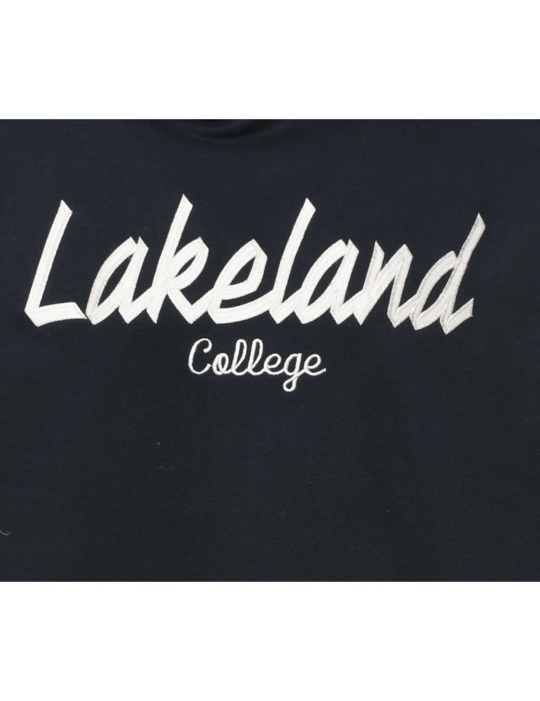 Lakeland Printed Black & White Sweatshirt - L