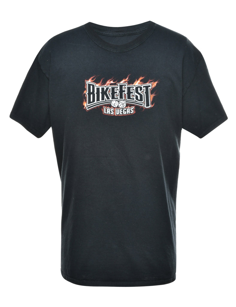 Las Vegas Bike Fest Printed T-shirt - L