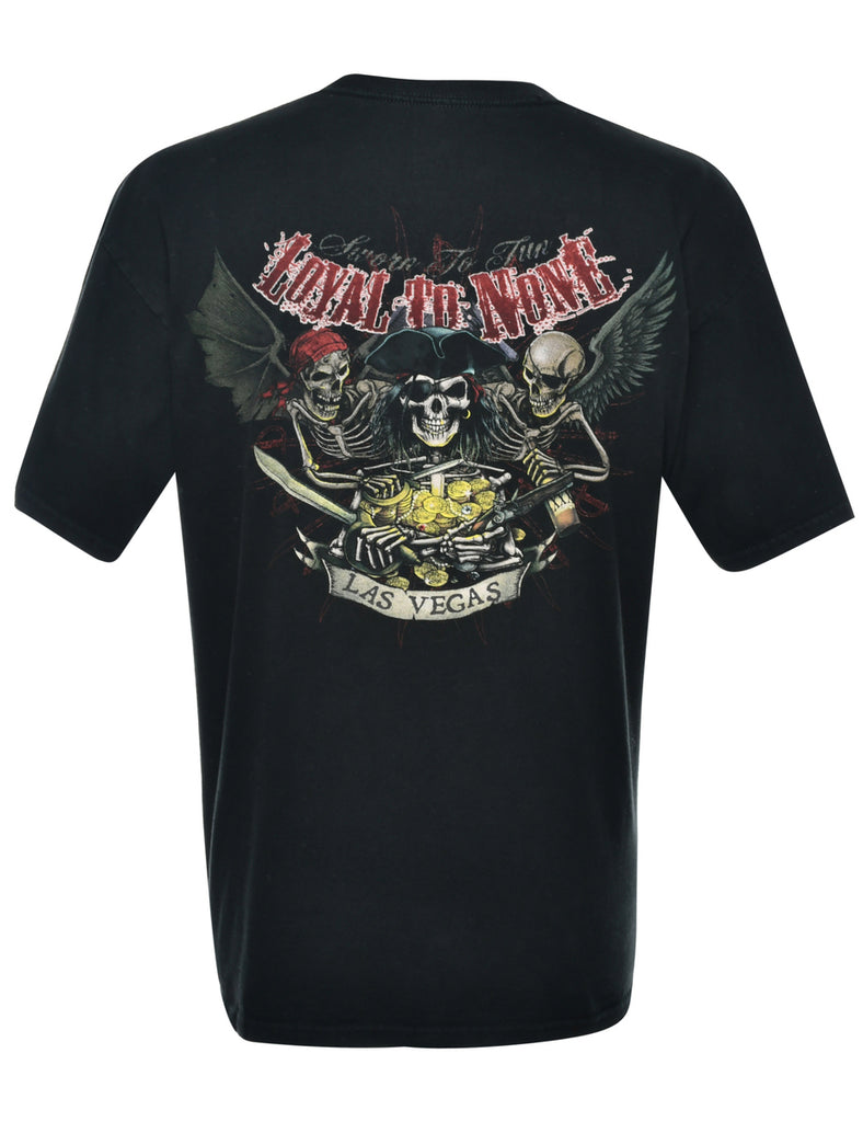 Las Vegas Loyal To None Printed T-shirt - XL
