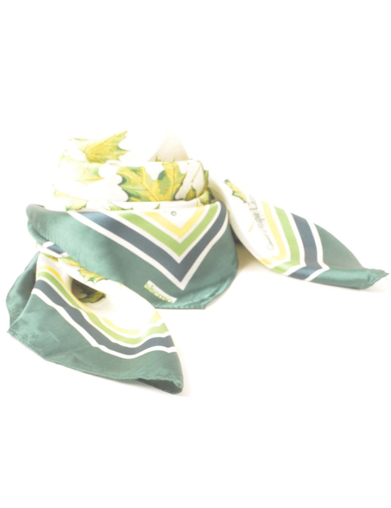 Leafy Print Scarf - S