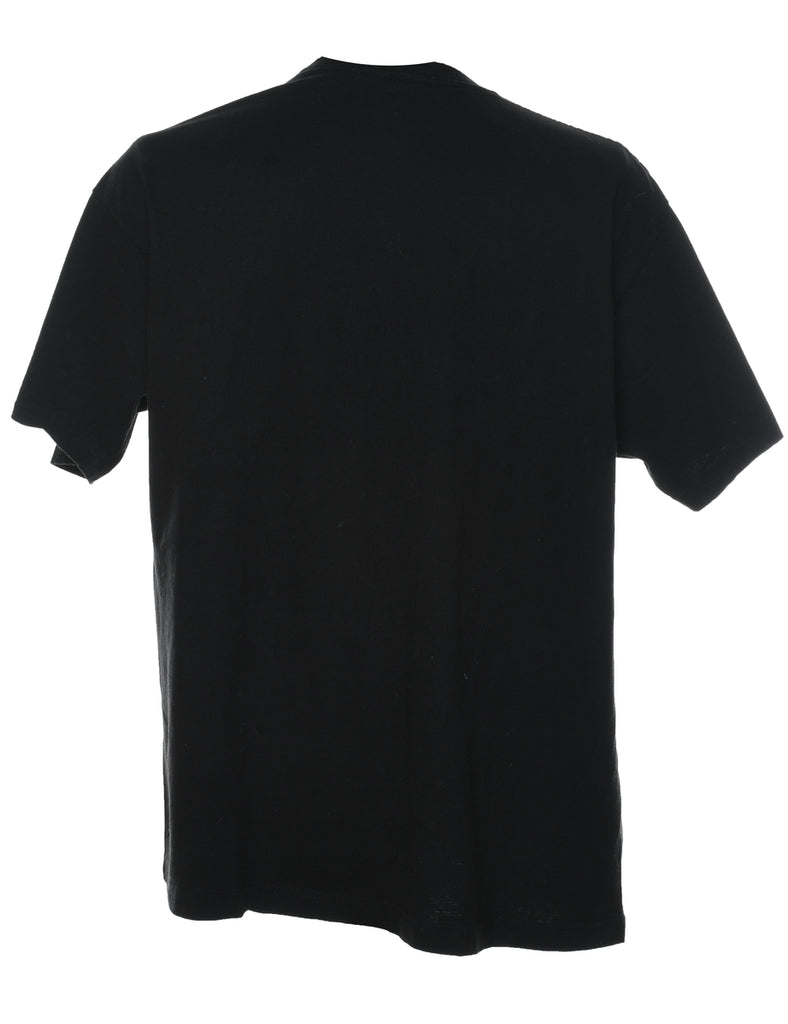 Led Zeppelin Black Printed Band T-shirt - XL