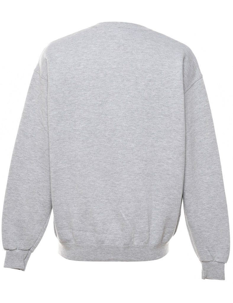 Lee Columbus Day Plain Grey Sweatshirt - M