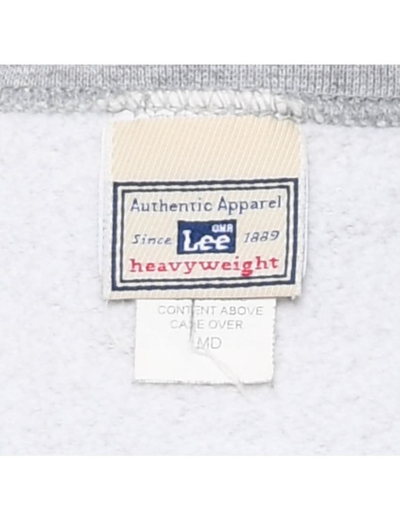 Lee Columbus Day Plain Grey Sweatshirt - M