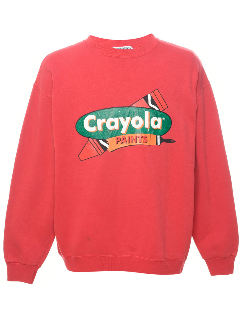 Lee Crayola Paints Printed Sweatshirt - L