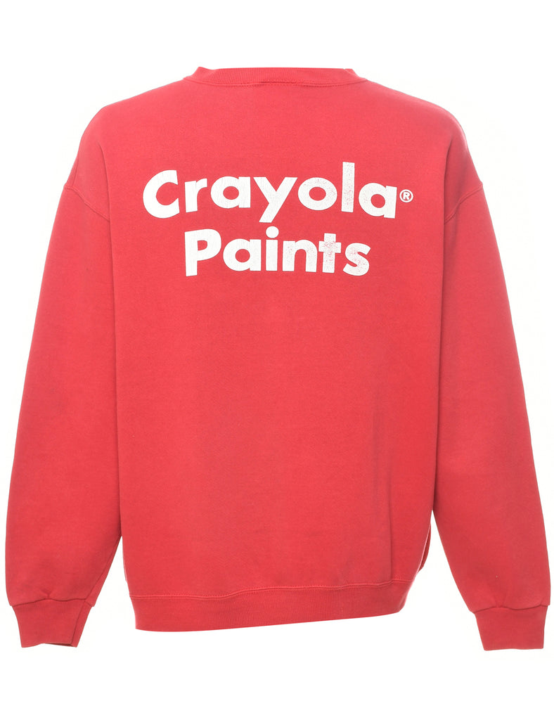 Lee Crayola Paints Printed Sweatshirt - L