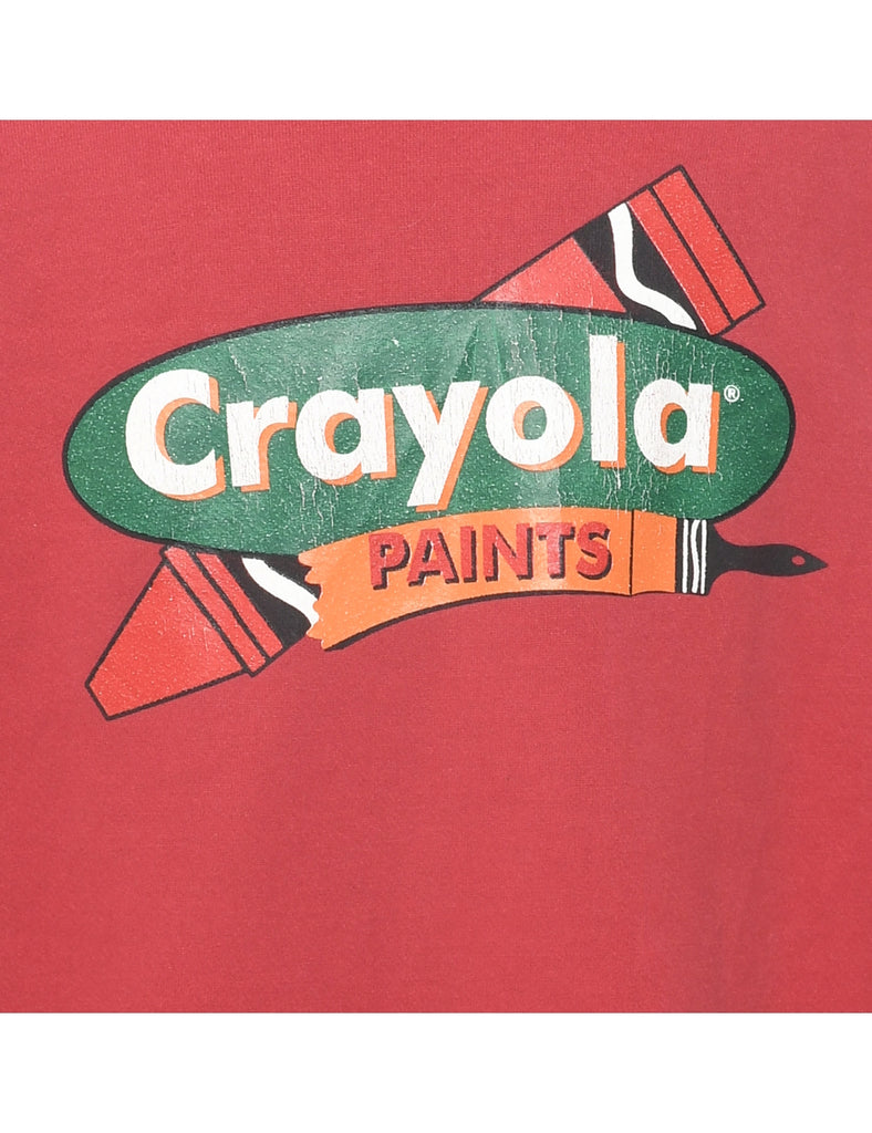 Lee Crayola Paints Printed Sweatshirt - L