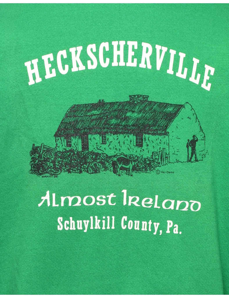Lee Hecksherville Printed Sweatshirt - L