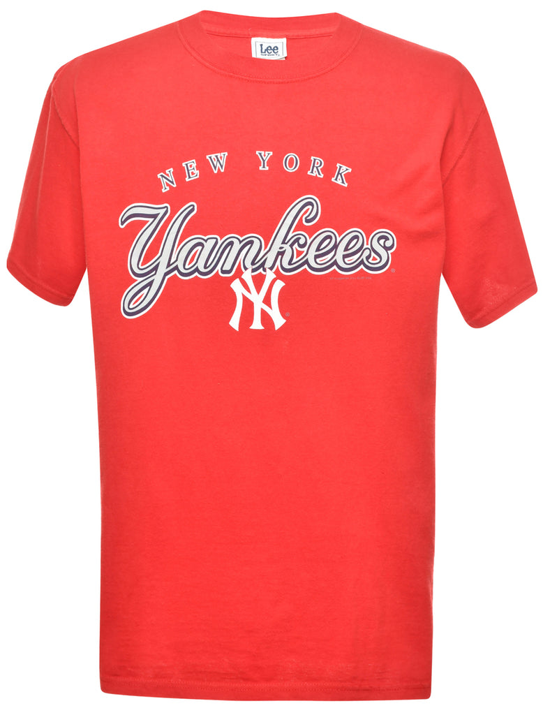 Lee New York Yankees Printed T-shirt - M