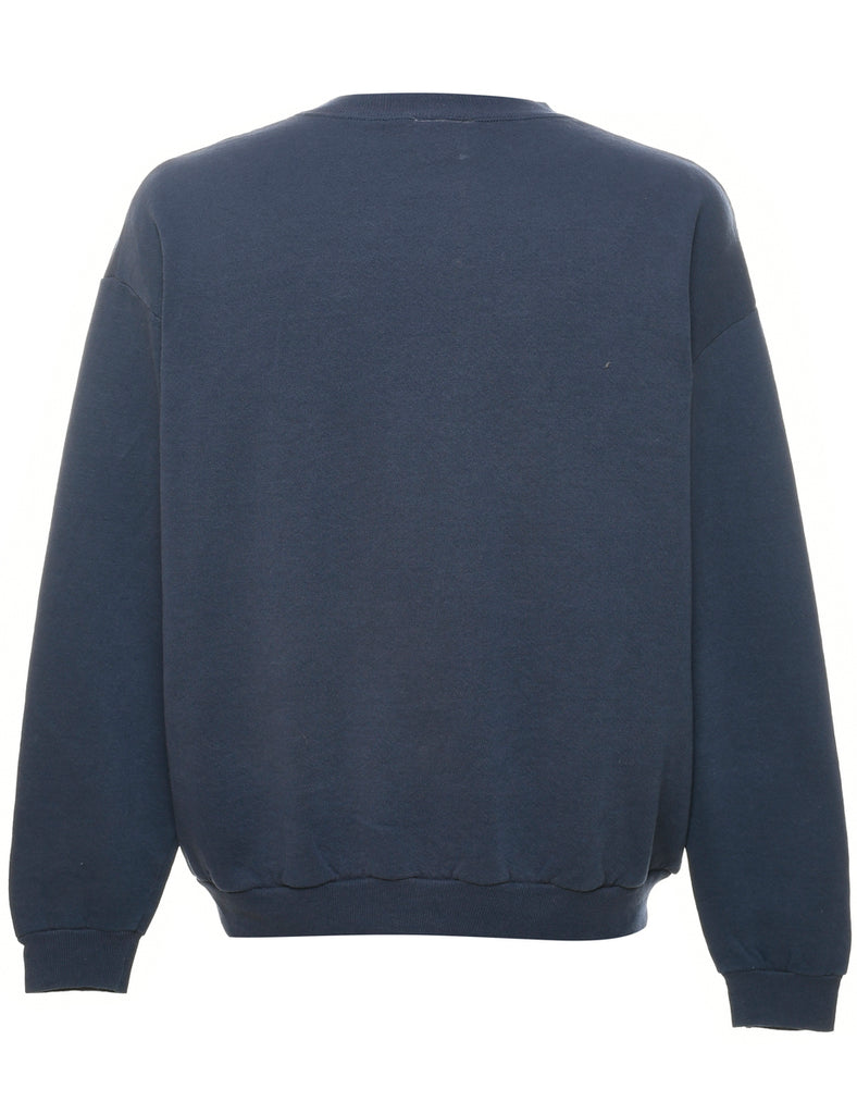 Lee Petersham Embroidered Sweatshirt - L